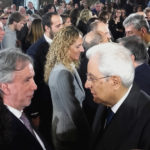 Il Vicepresidente della IAPB Italia onlus Michele Corcio col Capo dello Stato Sergio Mattarella