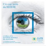 Locandina settimana mondiale del glaucoma 2016