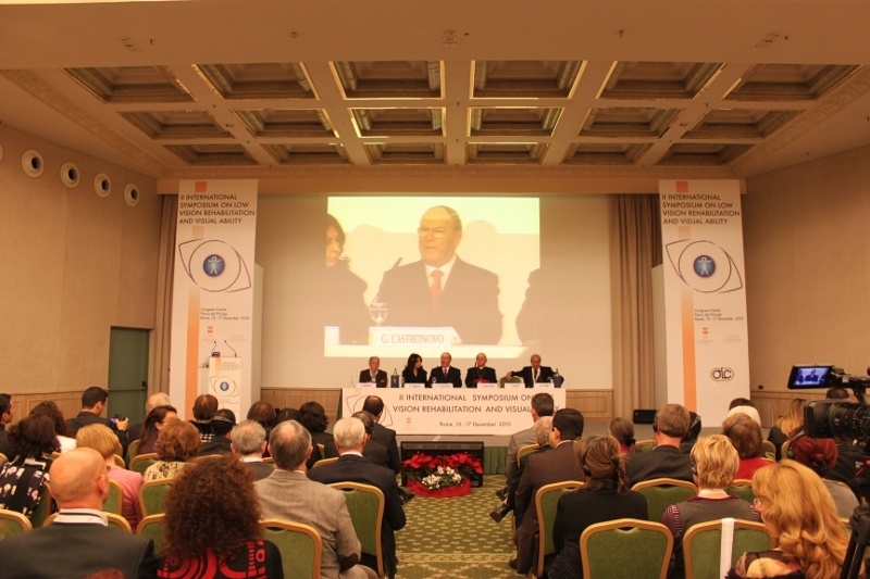 Inaugurazione del 15 dicembre 2010: discorso avv. Giuseppe Castronovo, Presidente della IAPB Italia onlus, al Secondo simposio internazionale su ipovisione e riabilitazione visiva