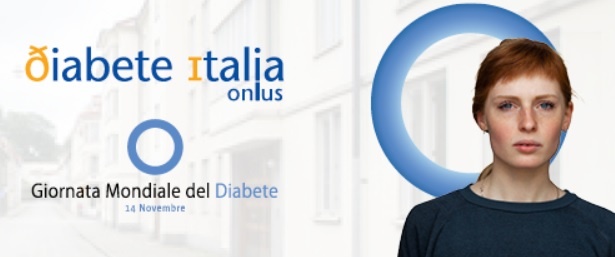 Giornata mondiale del diabete: banner di Diabete Italia onlus