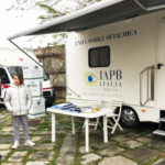 Unità mobile oftalmica della IAPB Italia onlus (foto d'archivio, Orbetello, Toscana)